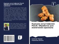 Обложка Куркума ангустифолия Роксб. Обработка для извлечения крахмала