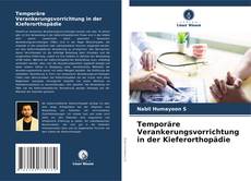 Capa do livro de Temporäre Verankerungsvorrichtung in der Kieferorthopädie 