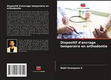 Buchcover von Dispositif d'ancrage temporaire en orthodontie