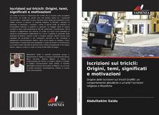Buchcover von Iscrizioni sui tricicli: Origini, temi, significati e motivazioni