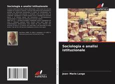 Copertina di Sociologia e analisi istituzionale