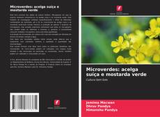 Buchcover von Microverdes: acelga suíça e mostarda verde
