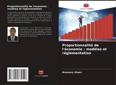 Capa do livro de Proportionnalité de l'économie : modèles et réglementation 