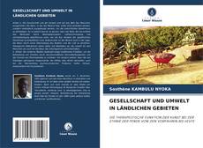 Обложка GESELLSCHAFT UND UMWELT IN LÄNDLICHEN GEBIETEN