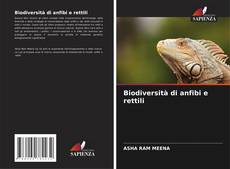 Buchcover von Biodiversità di anfibi e rettili