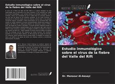 Buchcover von Estudio inmunológico sobre el virus de la fiebre del Valle del Rift
