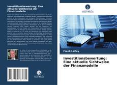 Buchcover von Investitionsbewertung: Eine aktuelle Sichtweise der Finanzmodelle