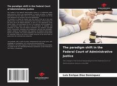 Buchcover von The paradigm shift in the Federal Court of Administrative Justice
