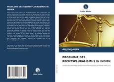 Portada del libro de PROBLEME DES RECHTSPLURALISMUS IN INDIEN