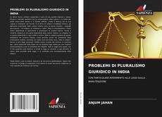 Buchcover von PROBLEMI DI PLURALISMO GIURIDICO IN INDIA