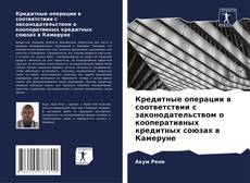 Borítókép a  Кредитные операции в соответствии с законодательством о кооперативных кредитных союзах в Камеруне - hoz