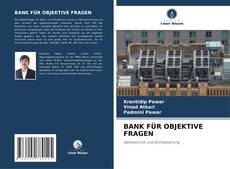 Buchcover von BANK FÜR OBJEKTIVE FRAGEN