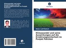 Portada del libro de Klimawandel und seine Auswirkungen auf die Ernährungssicherheit im Punjab Pakistan