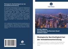 Buchcover von Ökologische Nachhaltigkeit bei der Immobilienentwicklung