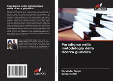 Capa do livro de Paradigma nella metodologia della ricerca giuridica 