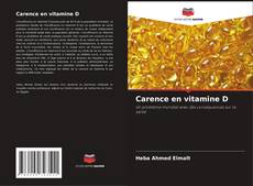 Capa do livro de Carence en vitamine D 