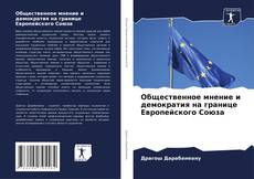 Portada del libro de Общественное мнение и демократия на границе Европейского Союза