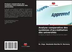 Capa do livro de Analyse comparative des systèmes d'accréditation des universités 