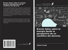 Breves datos sobre la energía desde la perspectiva de un científico del derecho kitap kapağı