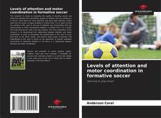 Capa do livro de Levels of attention and motor coordination in formative soccer 