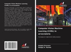 Computer Vision Machine Learning (CVML) in un'acciaieria kitap kapağı