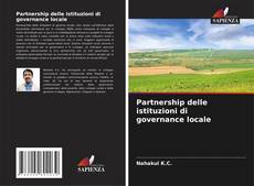 Capa do livro de Partnership delle istituzioni di governance locale 