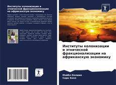 Portada del libro de Институты колонизации и этнической фракционализации на африканскую экономику