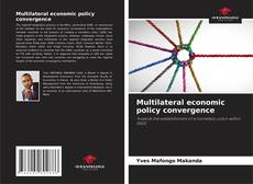 Capa do livro de Multilateral economic policy convergence 