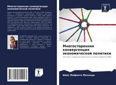 Couverture de Многосторонняя конвергенция экономической политики