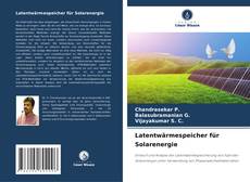 Portada del libro de Latentwärmespeicher für Solarenergie