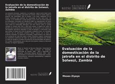 Copertina di Evaluación de la domesticación de la jatrofa en el distrito de Solwezi, Zambia