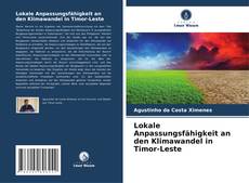 Capa do livro de Lokale Anpassungsfähigkeit an den Klimawandel in Timor-Leste 