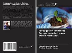 Portada del libro de Propagación Invitro de Bacopa monnieri - una planta medicinal