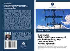 Portada del libro de Optimales Elektrizitätsmanagement zur Bekämpfung von COVID-19 und Klimaangriffen