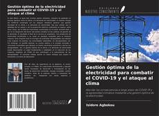 Copertina di Gestión óptima de la electricidad para combatir el COVID-19 y el ataque al clima