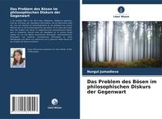 Capa do livro de Das Problem des Bösen im philosophischen Diskurs der Gegenwart 