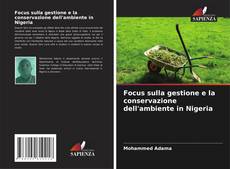 Focus sulla gestione e la conservazione dell'ambiente in Nigeria kitap kapağı