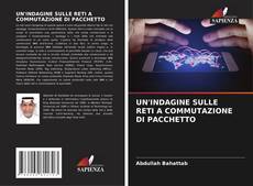 Bookcover of UN'INDAGINE SULLE RETI A COMMUTAZIONE DI PACCHETTO