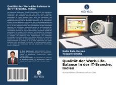 Bookcover of Qualität der Work-Life-Balance in der IT-Branche, Indien