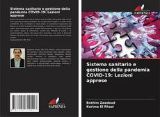 Bookcover of Sistema sanitario e gestione della pandemia COVID-19: Lezioni apprese