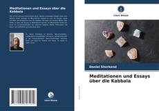 Capa do livro de Meditationen und Essays über die Kabbala 