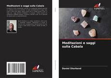 Buchcover von Meditazioni e saggi sulla Cabala