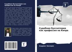 Capa do livro de Судебная бухгалтерия как профессия на Кипре 