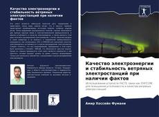 Capa do livro de Качество электроэнергии и стабильность ветряных электростанций при наличии фактов 