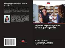 Capa do livro de Aspects psychologiques dans la pièce Justice 