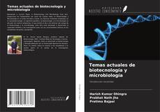 Capa do livro de Temas actuales de biotecnología y microbiología 
