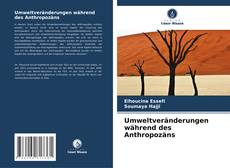 Buchcover von Umweltveränderungen während des Anthropozäns