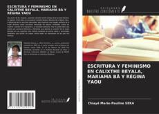 Capa do livro de ESCRITURA Y FEMINISMO EN CALIXTHE BEYALA, MARIAMA BÂ Y RÉGINA YAOU 