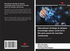 Buchcover von Educational strategy to deepen knowledge about covid-19 in the gran panel de nuevitas community