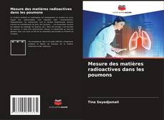 Capa do livro de Mesure des matières radioactives dans les poumons 